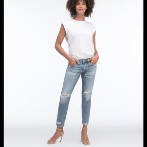 AG Adriano Goldschmied Nikki Crop Jeans